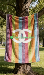 Chanel Throw Blankets